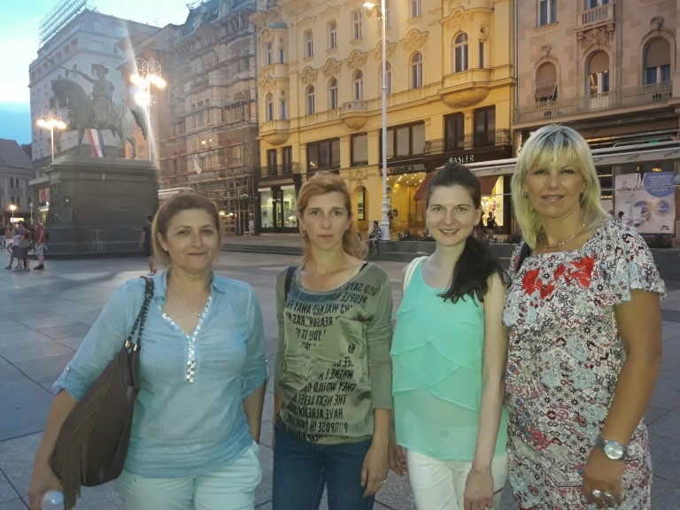 Danica Batoćanin (OU Trstenik), Biljana Kuzmanović (www.uzickarepublikapress.rs), Violeta MArković (RRA Zlatibor- Užice) i Nataša Milivojević (UG Rzav- Arilje) s leva na desno Foto–URP
